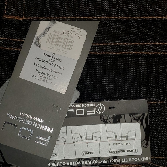 Womens FDJ  French style jeans - Picture 4 of 6